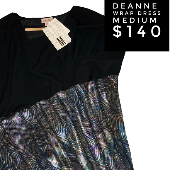 lularoe deanne wrap dress